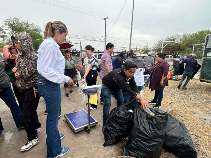 “Mercadito Pa’Delante” promueve el reciclaje y el apoyo a las familias en Monclova