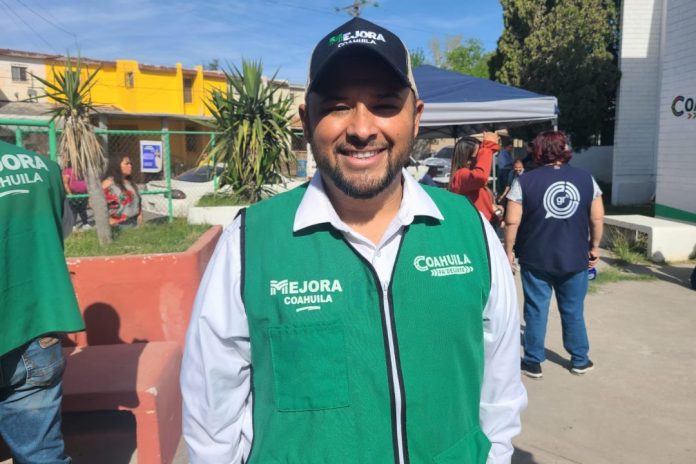 Marco A. Saldaña, Delegado Regional de Mejora Coahuila