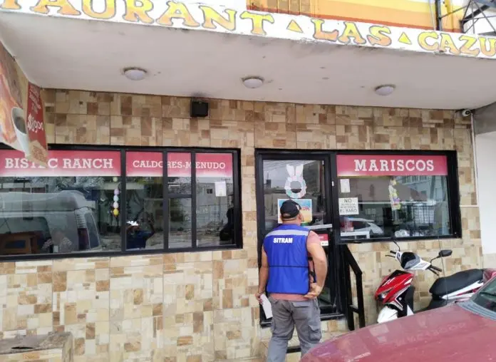Notifica SITRAM negocios ubicados en zona centro