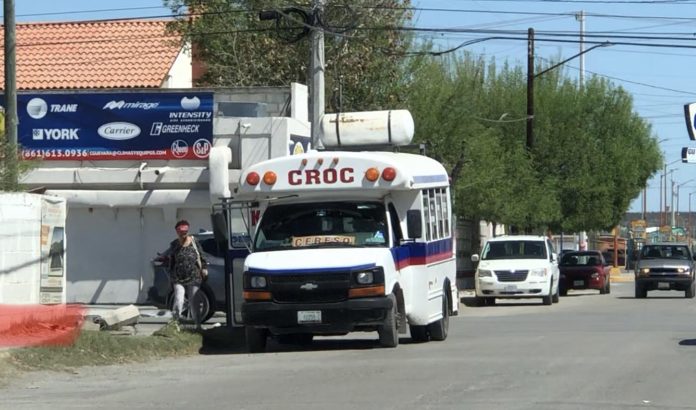 Transporte colectivo urbano en Sabinas