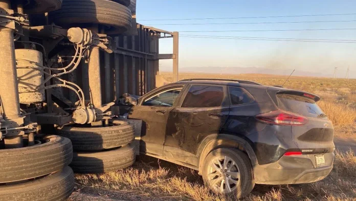 Tres personas resultan heridas en accidente en la carretera 57, entre ellas una embarazada