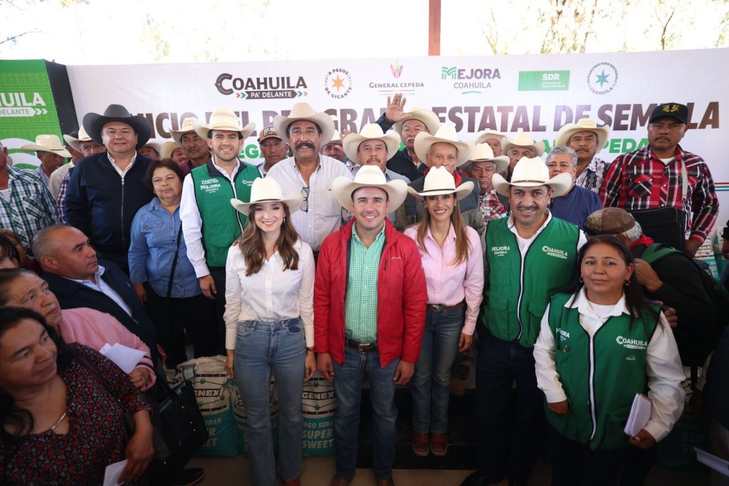 Inicia Manolo Programa Estatal de Semilla Forrajera