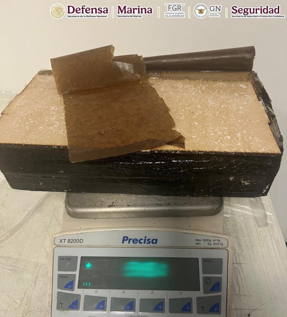 En Tamaulipas, detienen a dos hombres que transportaban más de 700 kilos de metanfetamina ocultos en cajas de tostadas