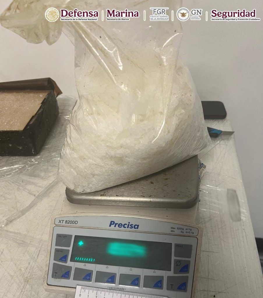 En Tamaulipas, detienen a dos hombres que transportaban más de 700 kilos de metanfetamina ocultos en cajas de tostadas