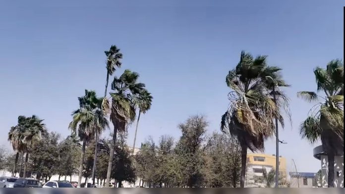 Frente frío 34 traerá fuertes ráfagas de viento a Monclova