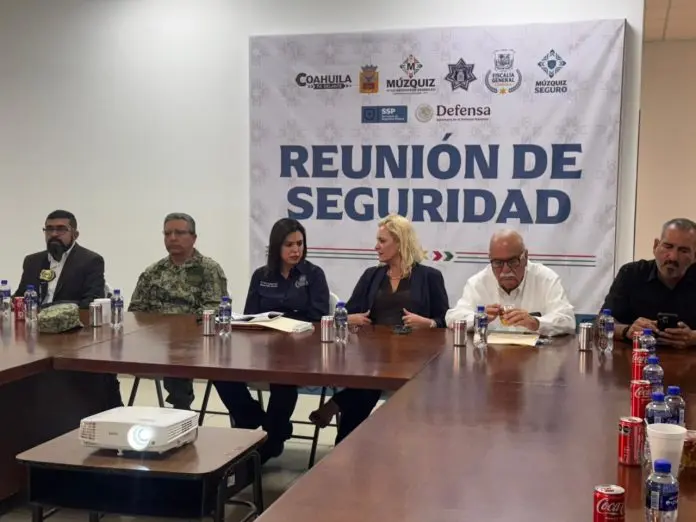 Reunión de Seguridad en Múzquiz