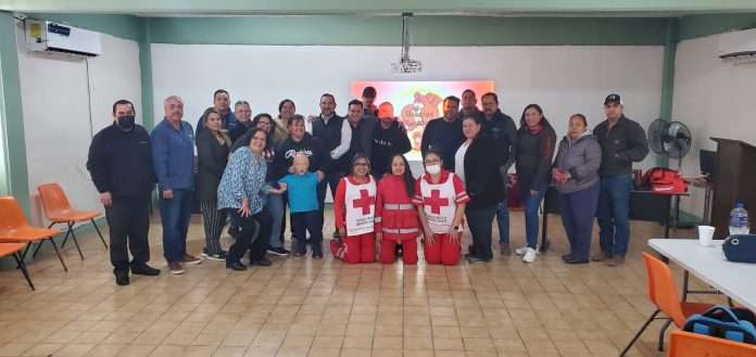 Imparte Cruz Roja Capacitación en Primeros Auxilios
