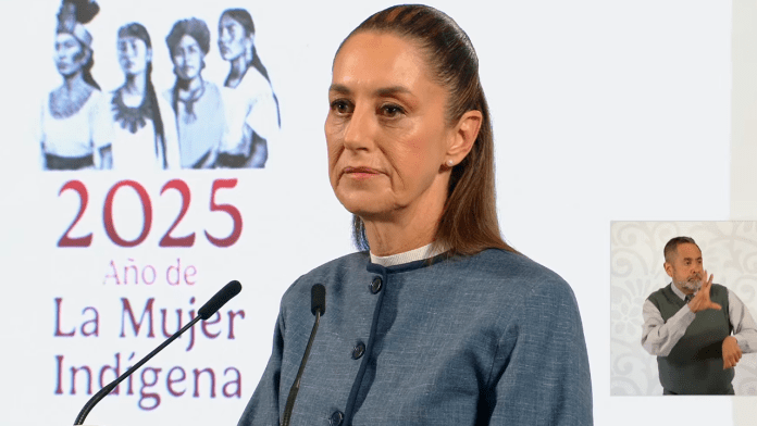Claudia Sheinbaum aclara que reunión con secretaria de Seguridad de Estados Unidos no es sobre aranceles