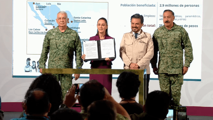 IMSS y Sedena construirán siete hospitales para beneficiar a casi 3 millones de derechohabientes