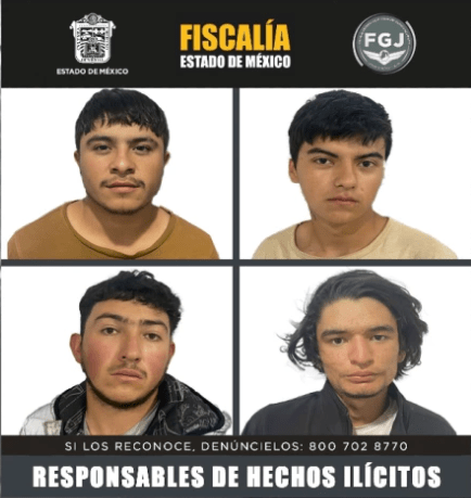 Sentencian a casi 500 años de prisión a secuestradores de 10 personas