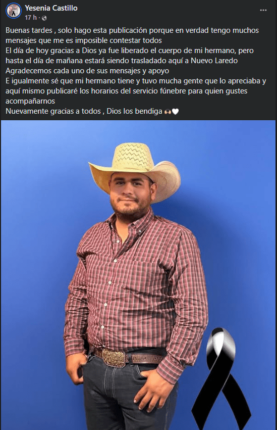 Gregorio falleció en accidente en Cola de Caballo: No era de la familia pero acompaño a su compadre al viaje 