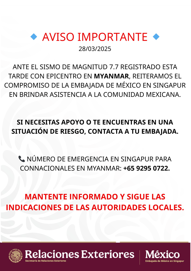 Decretan una semana de luto nacional en Myanmar; terremoto deja más de 2 mil fallecidos