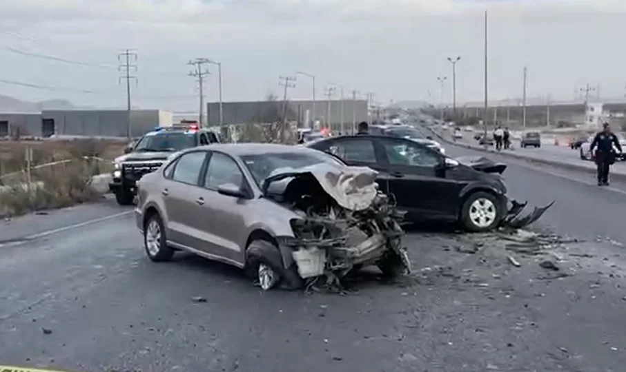 ¡Iba a su trabajo!: Fuerte choque esta mañana deja a mujer sin vida en Coahuila