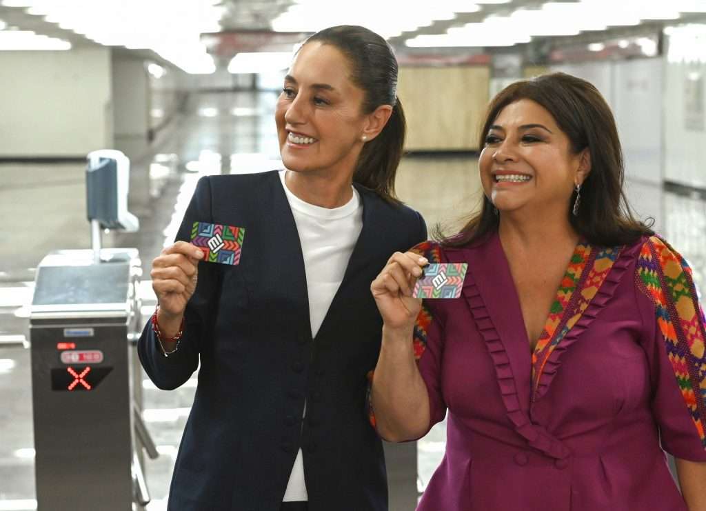 Claudia Sheinbaum inaugura tramo Cuauhtémoc-Chapultepec de la nueva Línea 1 del Metro