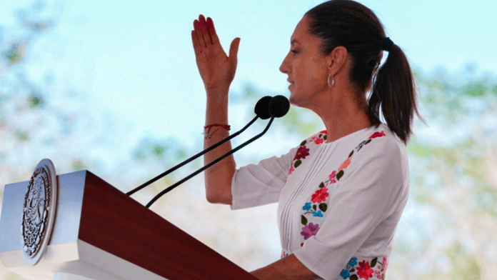 Claudia Sheinbaum rechaza las previsiones del FMI sobre el aumento de la deuda de México