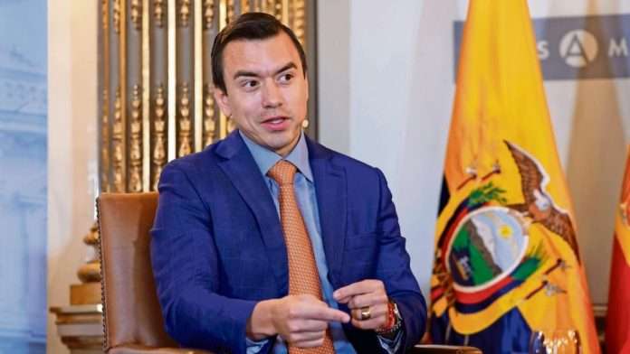 Daniel Noboa es reelegido presidente de Ecuador para el periodo 2025-2029