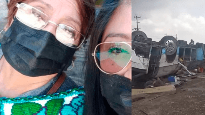 Doña Martina, comerciante de Monclova, perdió la vida en volcadura de autobús; su hija se enteró por redes sociales