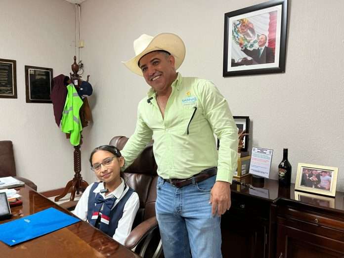 Dulce, alcaldesa infantil de Sabinas