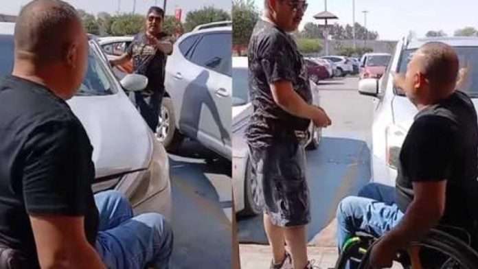 Hombre se burla tras estacionarse en lugar para discapacitados; “Estamos en México y nunca lo vamos a cambiar”, dijo