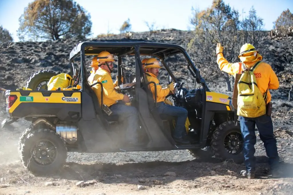 Detienen a causante de incendio forestal en Arteaga