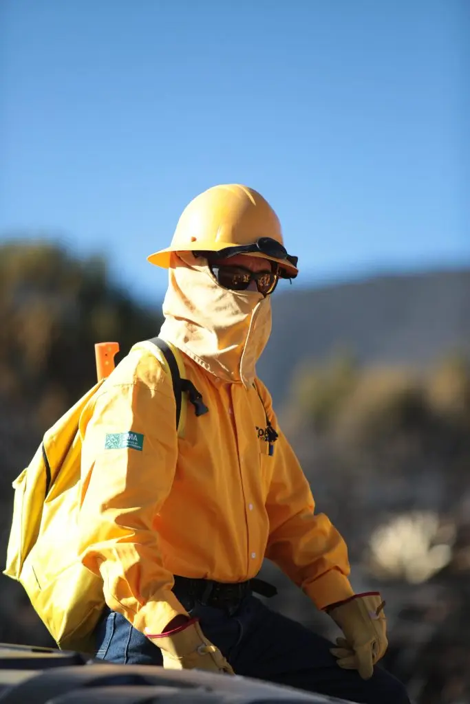 Detienen a causante de incendio forestal en Arteaga
