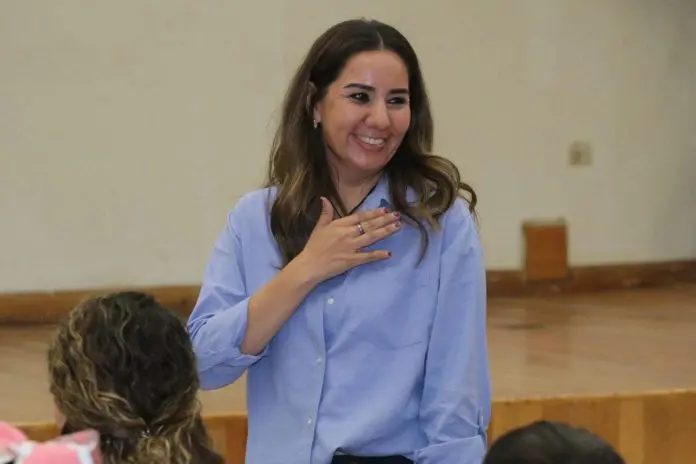 Karina Ríos, presidenta DIF Nueva Rosita
