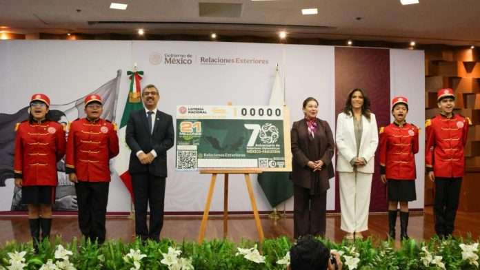 Lotería Nacional conmemora 70 años de relaciones México–Pakistán con billete especial en colaboración con la SRE