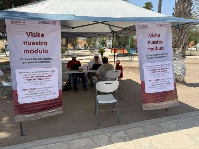 Módulo del Infonavit regresa a Sabinas