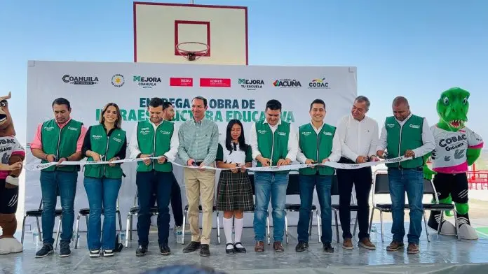Suman esfuerzos para mejorar infraestructura educativa
