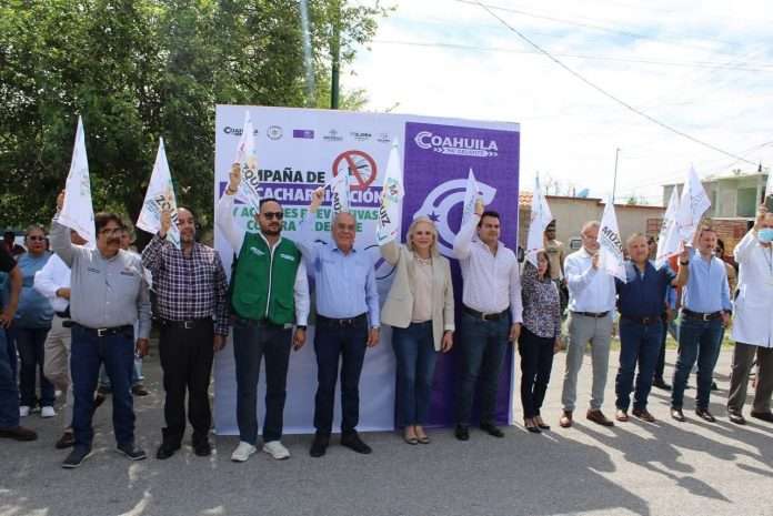 El Gobierno del Estado y el municipio de Múzquiz, se unen a la lucha contra el dengue