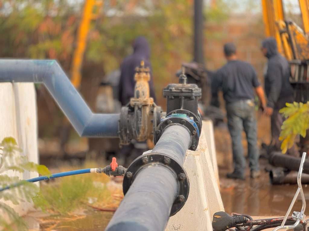 SIMAS Torreón arranca mantenimiento de bomba 15 Villas De Las Joyas