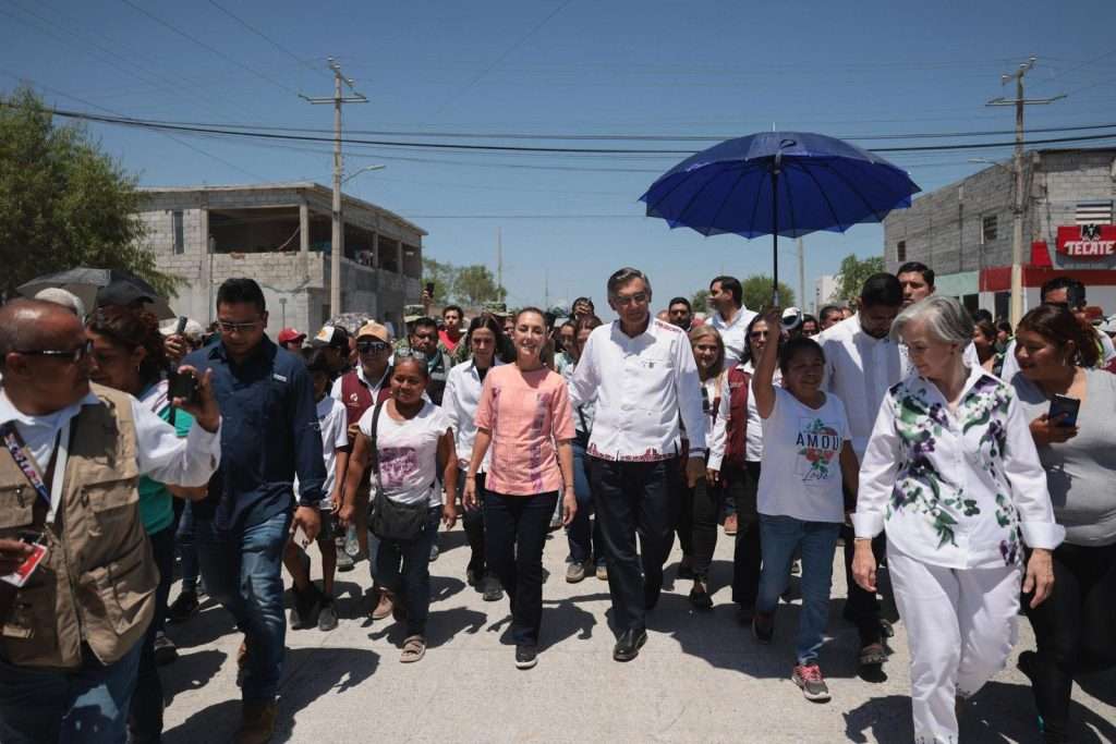 "Les vamos a ayudar": Claudia Sheinbaum anuncia apoyos a colonias afectadas por tromba en Reynosa, Tamaulipas