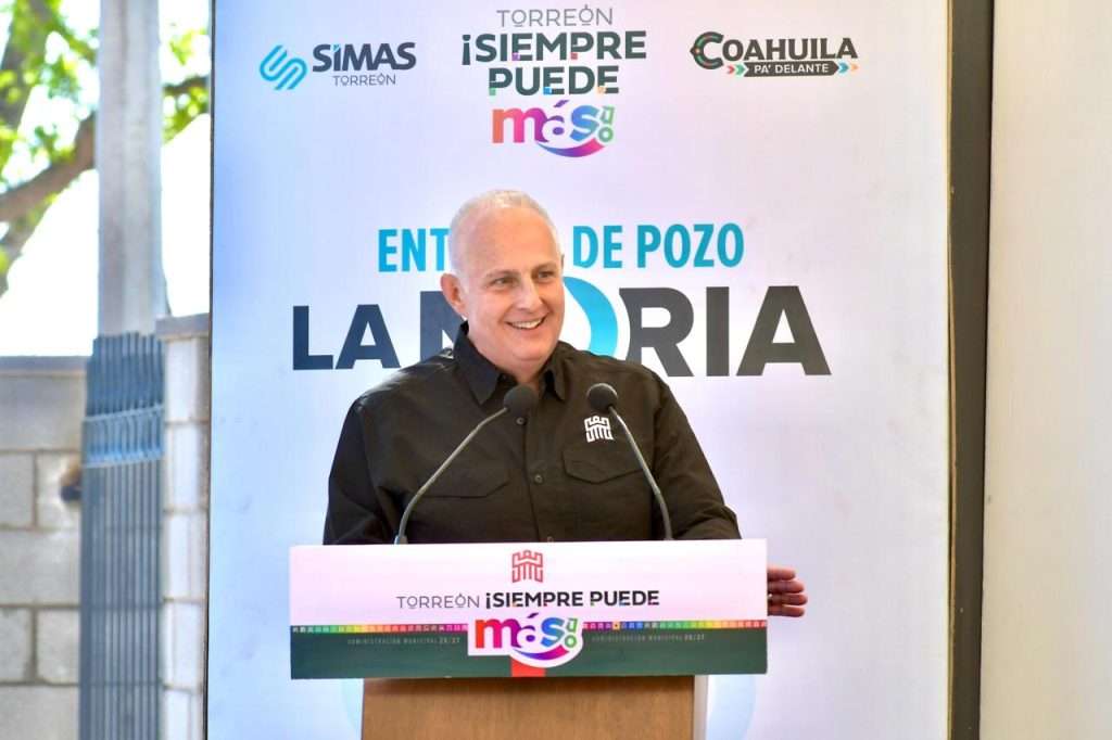 Román Cepeda inaugura el pozo de agua “La Noria” en beneficio de más de 30 mil habitantes
