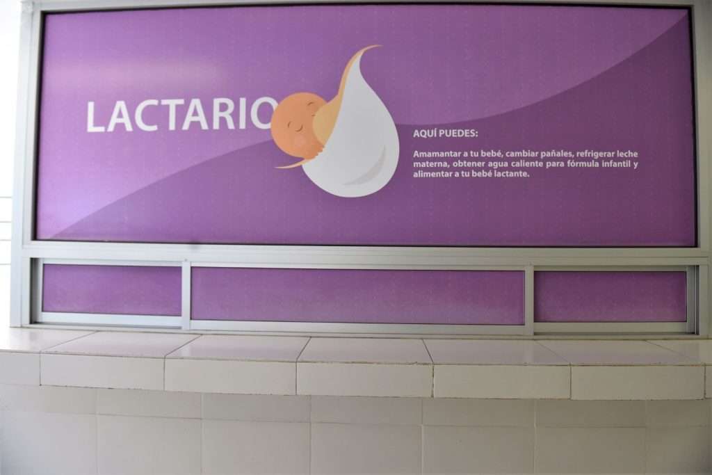 Lactarios ofrecen un área segura y cómoda para las mujeres que acuden a realizar trámites gubernamentales