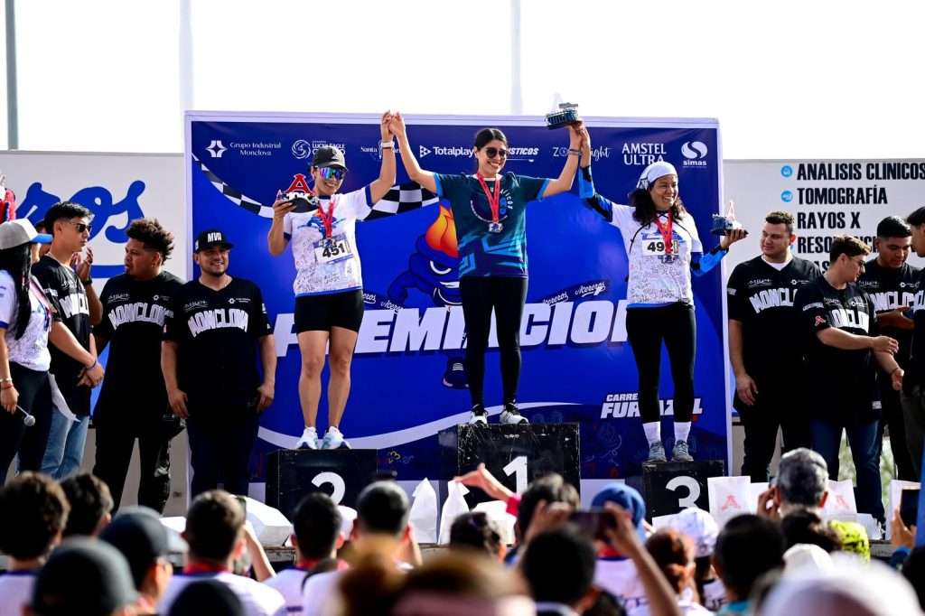 Éxito total la primera edición de la carrera Furia Azul