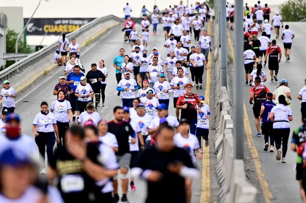 Éxito total la primera edición de la carrera Furia Azul