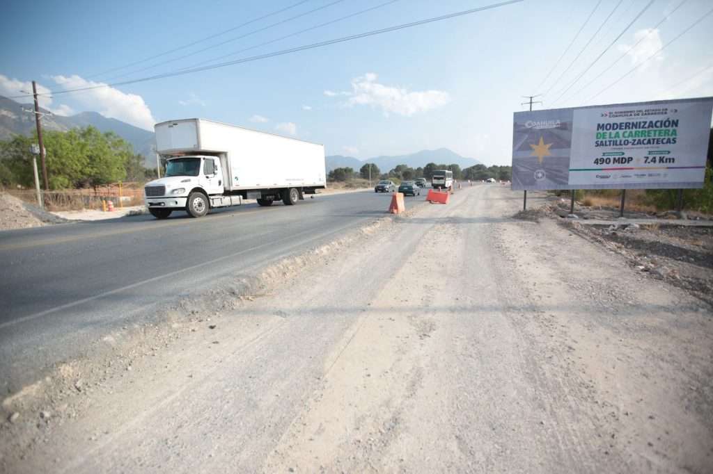 Avanzan grandes obras en Coahuila