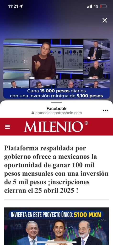 ¡Ten cuidado!: Estafan a personas con video falso de Claudia Sheinbaum 