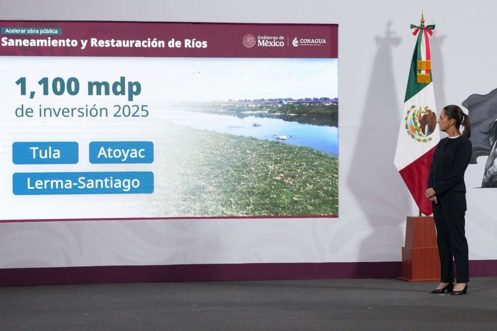Conagua anuncia inversión de 186 mil 547 mdp entre 2025-2030 para la construcción de 37 proyectos hídricos en todo el país