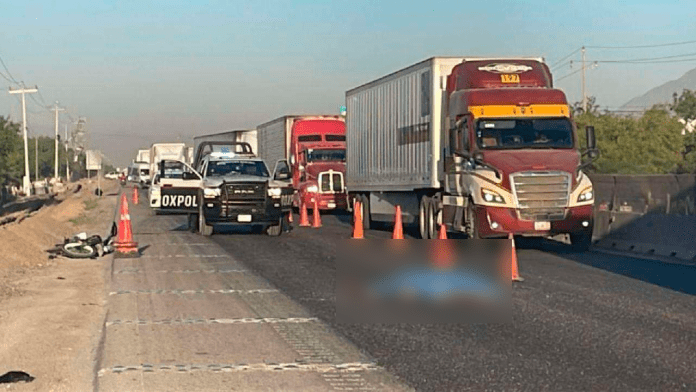 Motociclista pierde la vida tras accidente vial contra un auto