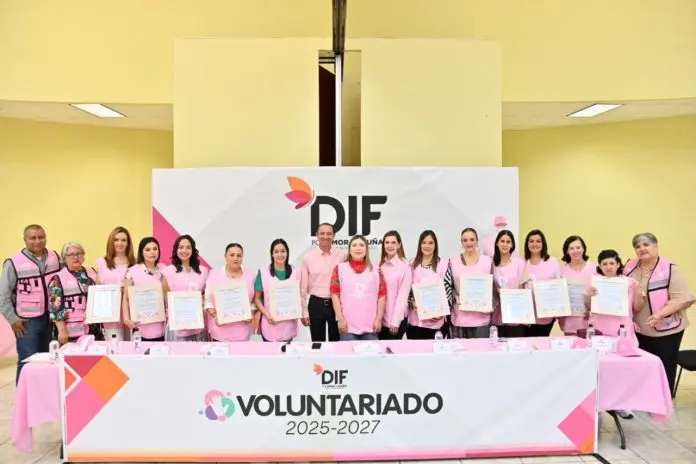 Instalan voluntariado del DIF Acuña 2025-2027