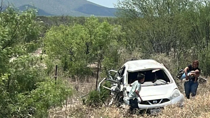 Accidente en la carretera 57 deja cuatro heridos; dos menores fueron hospitalizados