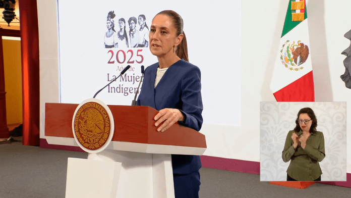 Claudia Sheinbaum asegura que no responderá con represión al plantón de la CNTE