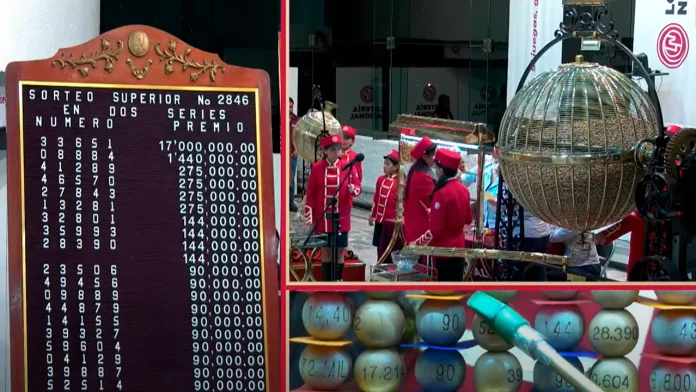 Coahuilense gana 8 millones de pesos en sorteo especial de la Lotería Nacional