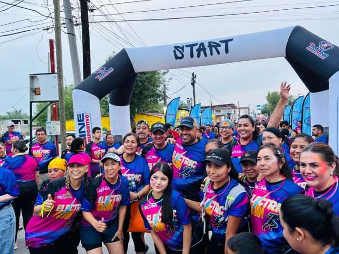 Éxito total en la carrera electric run 2025