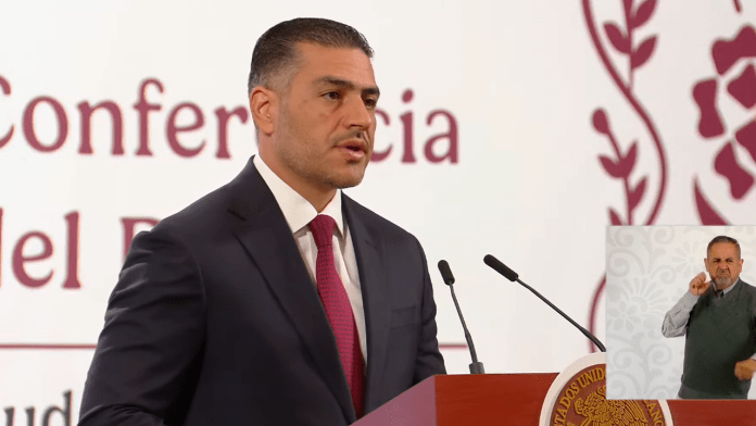 Omar García Harfuch reporta incautación de 157 toneladas de droga y más de 11 mil armas