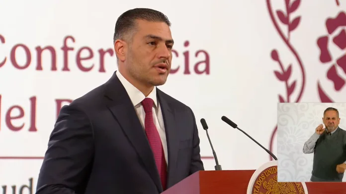 Omar García Harfuch reporta incautación de 157 toneladas de droga y más de 11 mil armas