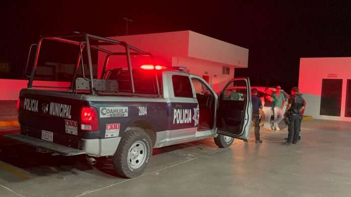 La movilización de policías preventivos fue vital para evitar que se consume un robo