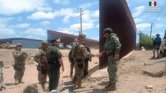 Ejército Mexicano y Guardia Nacional refuerzan seguridad en la frontera norte con operaciones coordinadas con EE. UU.