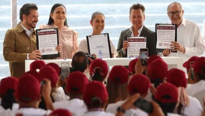 Secretaría de Bienestar e IMSS formalizan colaboración para el programa Salud Casa por Casa